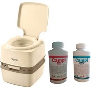 THETFORD Qube LUX TURISTICKÁ WC + 2 TEKUTINY THETFORD Qube LUX TURISTICKÁ WC + 2 TEKUTINY