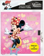 MINNIE MOUSE KIDEA ŽIARENÝ DIÁR S VISIACÍM ZÁMKOM MINNIE MOUSE KIDEA ŽIARENÝ DIÁR S VISIACÍM ZÁMKOM