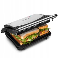 VÝKONNÝ 750W ELEKTRICKÝ HRINKOVACÍ GRIL TOAST NA SENDVIČE PANINI VÝKONNÝ 750W ELEKTRICKÝ HRINKOVACÍ GRIL TOAST NA SENDVIČE PANINI