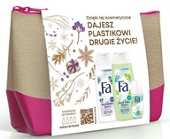 Sada kozmetiky FA: 2x sprchový gél + antiperspirant + kozmetická taštička Sada kozmetiky FA: 2x sprchový gél + antiperspirant + kozmetická taštička