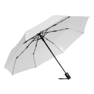 Automatický ľahký mini biely dáždnik + puzdro