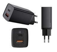 Baseus GaN2 65W USB USB-C typ C nástenná nabíjačka Baseus GaN2 65W USB USB-C typ C nástenná nabíjačka