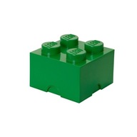 Zelený kontajner na kocky LEGO na kocky