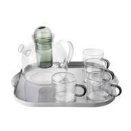 ČAJOVÁ SÚPRAVA 4 POHÁRKY a DŽVNA 670ML + PODNÁČKA ČAJOVÁ SÚPRAVA 4 POHÁRKY a DŽVNA 670ML + PODNÁČKA