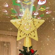 LED vianočný stromček snehová lampa strom top projektor!