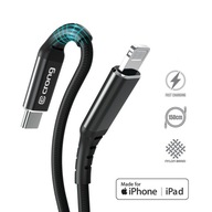 Crong Armor Link - USB-C Lightning Fast Charging Cable s certifikáciou MFi 150