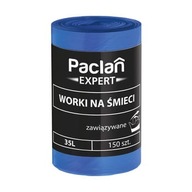 Paclan Expert vrecia na odpadky viazané 35L 150 ks. Paclan Expert vrecia na odpadky viazané 35L 150 ks.