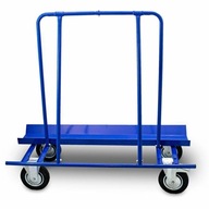 Prepravný vozík na prepravu sadrokartónu a panelov na stavbu