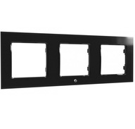 Trojitý čierny sklenený rám Shelly WF 3 Black