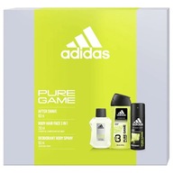 ADIDAS PURE GAME MEN SET A/S 100ml + SPREJ 150ml + GEL 250ml ADIDAS PURE GAME MEN SET A/S 100ml + SPREJ 150ml + GEL 250ml