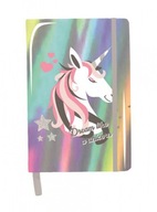 HOLOGRAPHIC Notebook s gumou A5 Unicorn CHANCE HOLOGRAPHIC Notebook s gumou A5 Unicorn CHANCE