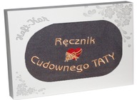 KU DŇU OTCOV VYŠÍVANÝ UTERÁK PRE PÁTA, DARČEK KU DŇU OTCOV VYŠÍVANÝ UTERÁK PRE PÁTA, DARČEK