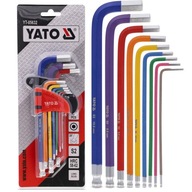 SADA KĽÚČOV ALLEN GALL 1,5 - 10 MM YATO 9 KS. SADA KĽÚČOV ALLEN GALL 1,5 - 10 MM YATO 9 KS.