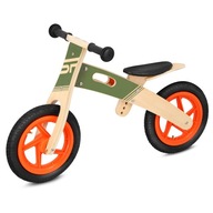 Drevený balančný bicykel pre dievčatá