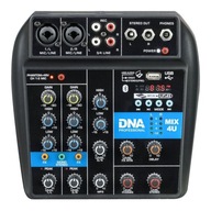 DNA MIX 4U MIXER 4 KANÁLY USB MP3 BLUETOOTH