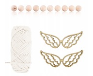 Angel's Macrame Set - Natural Angel's Macrame Set - Natural