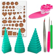 Quilling kit Základné príslušenstvo náradia Quilling kit Základné príslušenstvo náradia