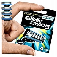 4 x čepeľ Gillette Mach 3, náplne, nože, originál krabička Gillette Mach3 4 x čepeľ Gillette Mach 3, náplne, nože, originál krabička Gillette Mach3
