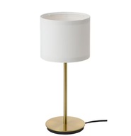 IKEA RINGSTA SKAFTET Stolová lampa, biela mosadz IKEA RINGSTA SKAFTET Stolová lampa, biela mosadz