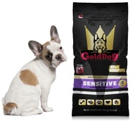 GOLD DOG Sensitive suché krmivo pre buldogov 4kg, hovädzie mäso bez hydiny GOLD DOG Sensitive suché krmivo pre buldogov 4kg, hovädzie mäso bez hydiny