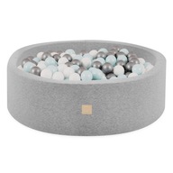 Dry Ball Pool 90x30 pre deti Grey Smart 200 balls MISIOO Dry Ball Pool 90x30 pre deti Grey Smart 200 balls MISIOO