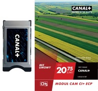 CI+ CAM modul Canal+ Televízia na karte TNK HD NC+ 1 mesiac TV Bez zmluvných poplatkov