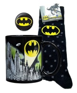 BATMAN DARČEKOVÝ SET HRNÍČEK PONOŽKY PIN BATMAN DARČEKOVÝ SET HRNÍČEK PONOŽKY PIN