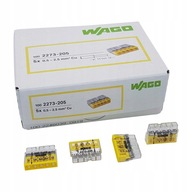 WAGO 2273-205 Rýchlospojka Drôt 5x0,5-2,5mm² 100 WAGO 2273-205 Rýchlospojka Drôt 5x0,5-2,5mm² 100