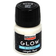 Farba Glow in dark - svetlo modrá, 30 ml Farba Glow in dark - svetlo modrá, 30 ml