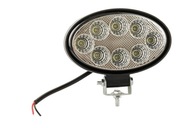 Halogénová pracovná lampa 8 led 12V 24V 24W 1800lm Halogénová pracovná lampa 8 led 12V 24V 24W 1800lm