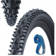 Plášť na bicykel 26" x 2,1 + sada ráfikových pneumatík na bicykel 54-559 Plášť na bicykel 26" x 2,1 + sada ráfikových pneumatík na bicykel 54-559