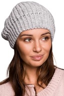 DÁMSKY ELEGANTNÝ BERET, TEPLÝ SIVÁ DÁMSKY ELEGANTNÝ BERET, TEPLÝ SIVÁ