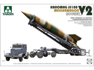 Traktor Hanomag SS100, platforma Vidalwagen, raketa V-2 model 5001 Takom Traktor Hanomag SS100, platforma Vidalwagen, raketa V-2 model 5001 Takom