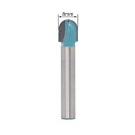 VHM 3D fréza s guľovým nosom 8mm stopka 6mm VHM 3D fréza s guľovým nosom 8mm stopka 6mm