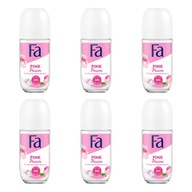 Fa Pink Passion Antiperspirant roll-on 50 ml x6