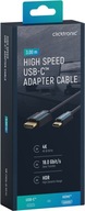 Kábel CICKTRONIC USB-C - HDMI 4K 60Hz 3m kábel