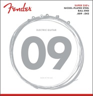 Fender 250L /9-42/ Struny pre elektrickú gitaru Fender 250L /9-42/ Struny pre elektrickú gitaru