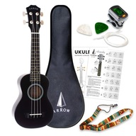 ŠÍPKA PB10 BK SOPRANO ČIERNA SET SOPRÁN UKULELE