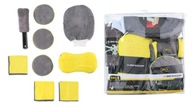 Sada na leštenie auta, rukavice, handrička z mikrovlákna, DUNLOP, 9 kusov Sada na leštenie auta, rukavice, handrička z mikrovlákna, DUNLOP, 9 kusov