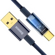 SILNÝ RÝCHLY USB KÁBEL USB-C PRE HUAWEI HONOR 100W 6A 1m AUTOMATICKÉ VYP. SILNÝ RÝCHLY USB KÁBEL USB-C PRE HUAWEI HONOR 100W 6A 1m AUTOMATICKÉ VYP.