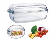 TEPLOTOLNÝ RIAD S POKRÝM PYREX sklo 7l TEPLOTOLNÝ RIAD S POKRÝM PYREX sklo 7l