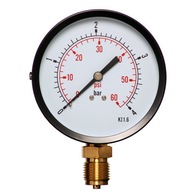 MANOMETER 100MM RADIÁLNY 1/2 4 BAR TLAK DNO MANOMETER 100MM RADIÁLNY 1/2 4 BAR TLAK DNO