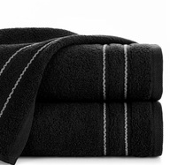 Hrubý savý froté uterák čierny 70x140 Bavlna 500 GSM Lux Hrubý savý froté uterák čierny 70x140 Bavlna 500 GSM Lux