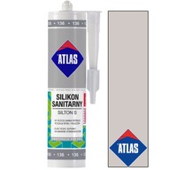 ATLAS SILIKÓNOVÝ SILTON SANITÁRNY ŠEDÝ HNEDÝ 212 280ml ATLAS SILIKÓNOVÝ SILTON SANITÁRNY ŠEDÝ HNEDÝ 212 280ml