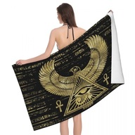 TOWEL Bastet egyptská bohyňa plážový uterák mi TOWEL Bastet egyptská bohyňa plážový uterák mi