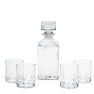 Sada na whisky brandy 5-dielne poháre do karafy Sada na whisky brandy 5-dielne poháre do karafy