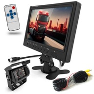 CÚVACÍ KAMERA MONITOR 9 PALCOVÝ BUS TIR 18IR DIOD