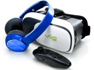GOOGLE VR 3D GLASSES pre diaľkové ovládanie telefónu + slúchadiel GOOGLE VR 3D GLASSES pre diaľkové ovládanie telefónu + slúchadiel