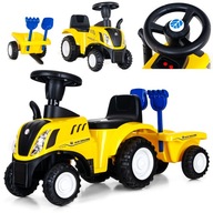 RIDE-on TRAKTOR S PRÍVESOM New Holland LED PUSH RIDE-on TRAKTOR S PRÍVESOM New Holland LED PUSH