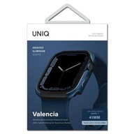 Puzdro pre Apple Watch 5 40mm, UNIQ Valencia, modré Puzdro pre Apple Watch 5 40mm, UNIQ Valencia, modré